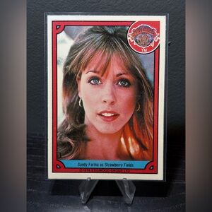 Sandy Farina as Strawberry Fields 1978 Donruss Sgt. Pepper's Lonely Hearts Club